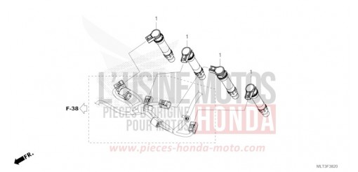 BOBINE D'ALLUMAGE CB1000GTT de 2026
